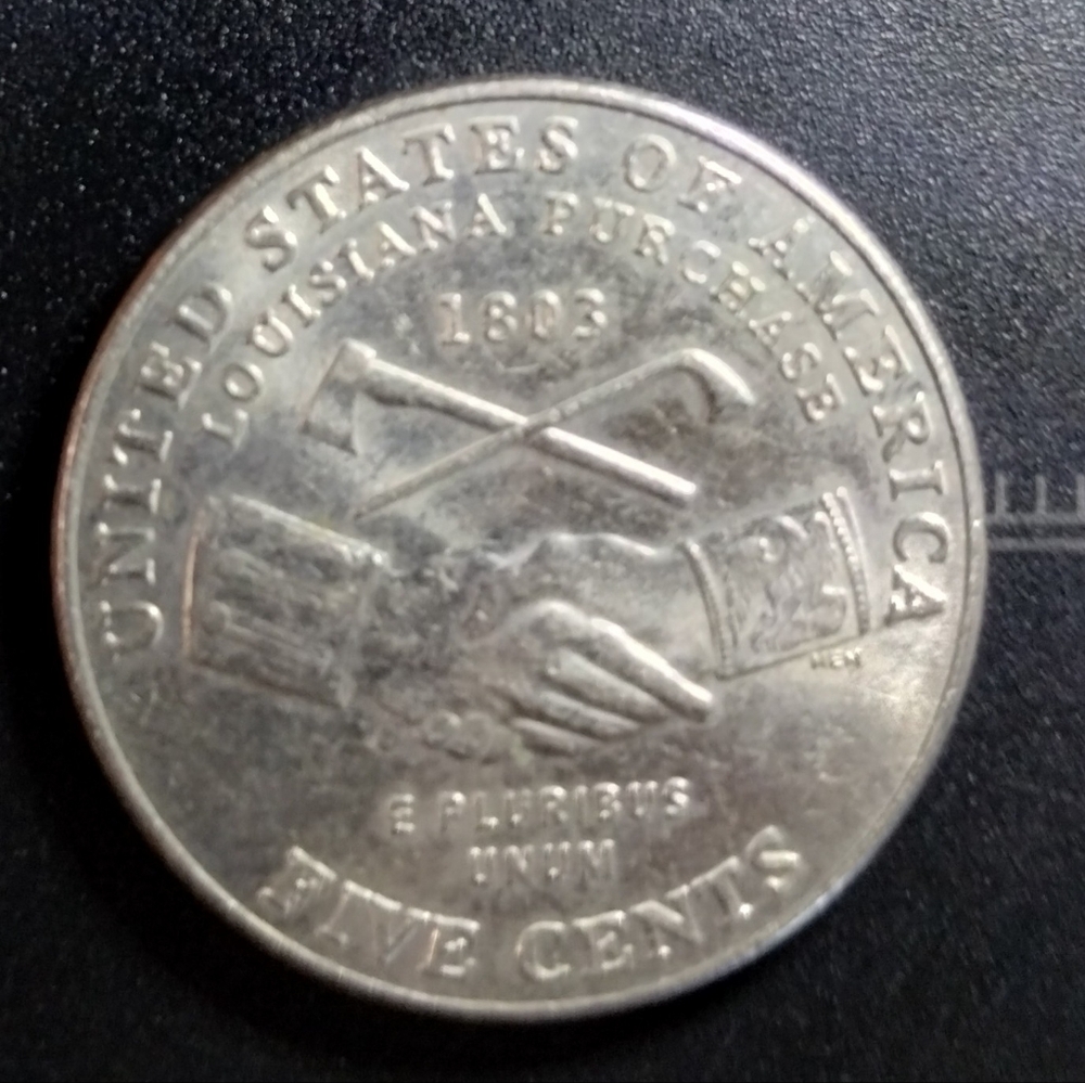 2004 D Louisiana Purchase Nickel